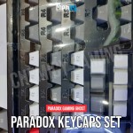 Paradox Ghost DIY PBT Keycaps - Grey White